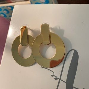 J.Crew gold earrings